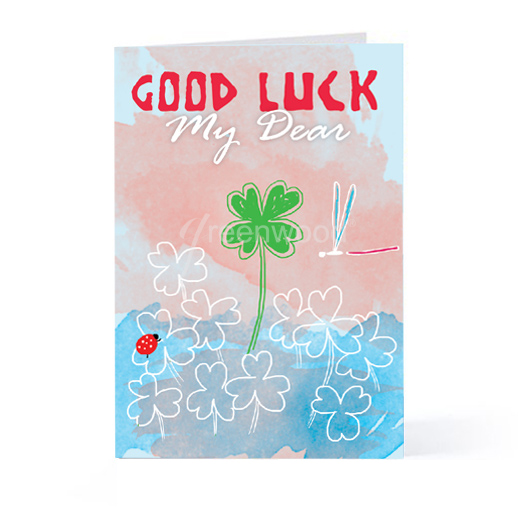 Thiệp Good luck - GL02