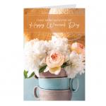 Thiệp ngày phụ nữ - Thiệp Grey 12PN42-12x18cm