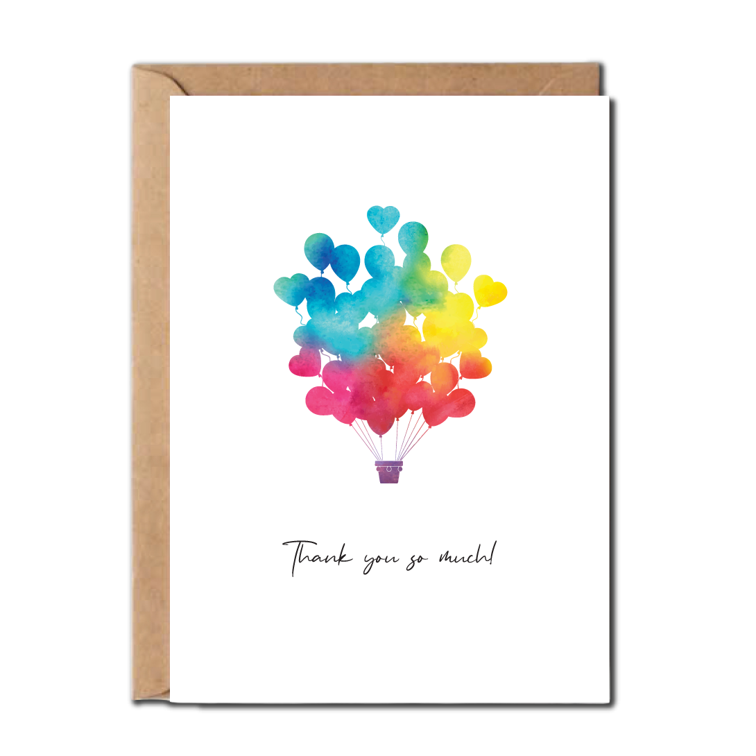 Thiệp cảm ơn Thank you Greenwood - 10.5x14.5cm - TG-TY02