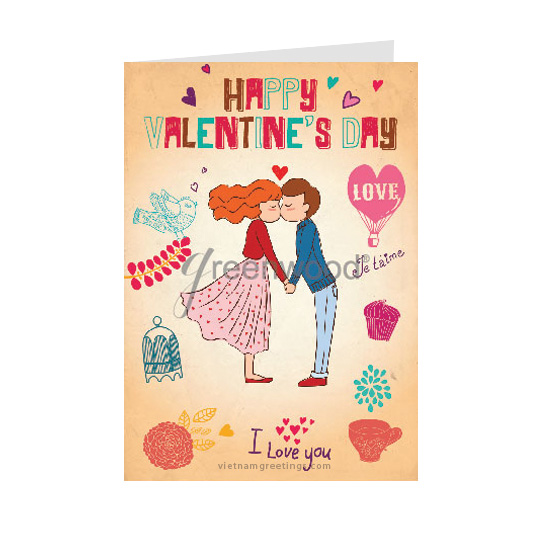 Thiệp tình yêu Valentine - VL03