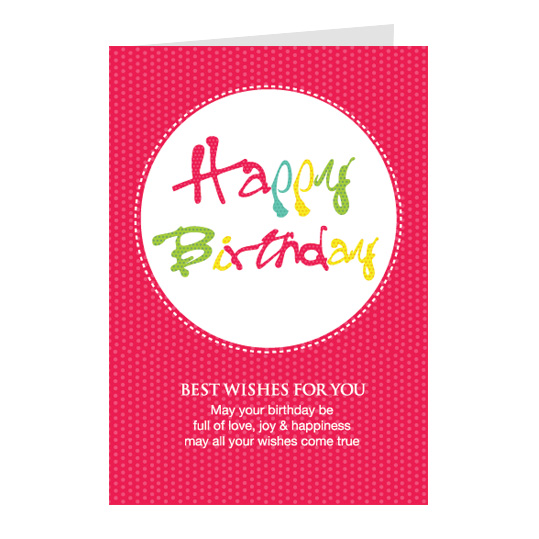 Thiệp sinh nhật Birthday - 10-BD32