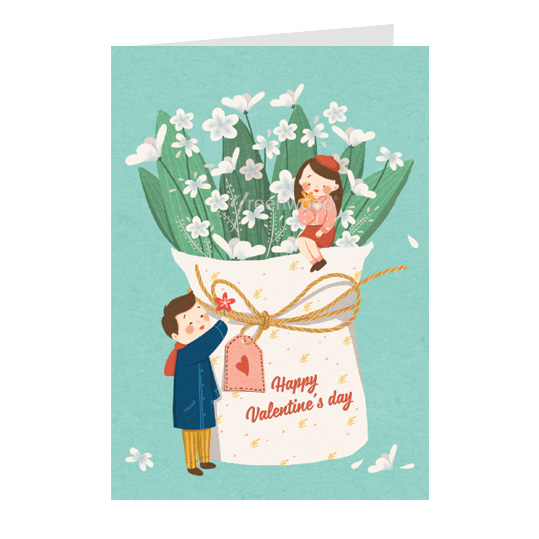 Thiệp ngày lễ tình nhân Valentine 14/2 