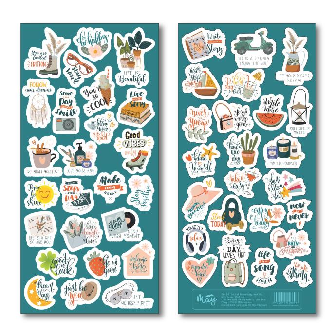 Sticker trang trí Mây - Sticker S03