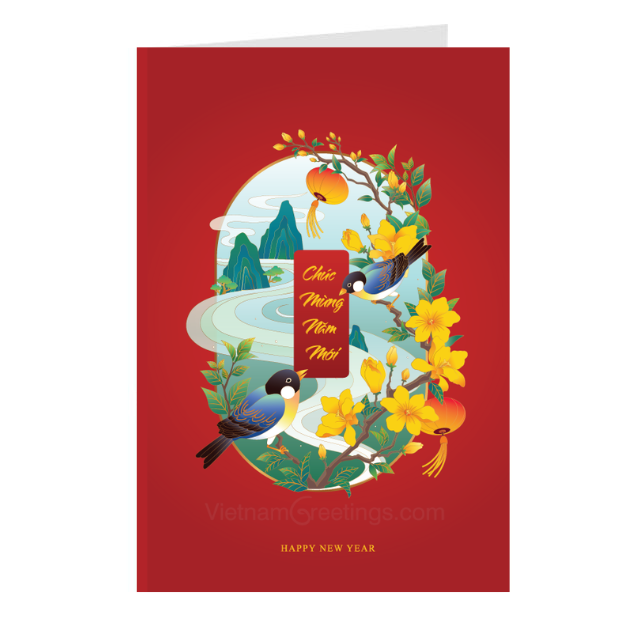 Thiệp tết, thiệp chúc mừng năm mới