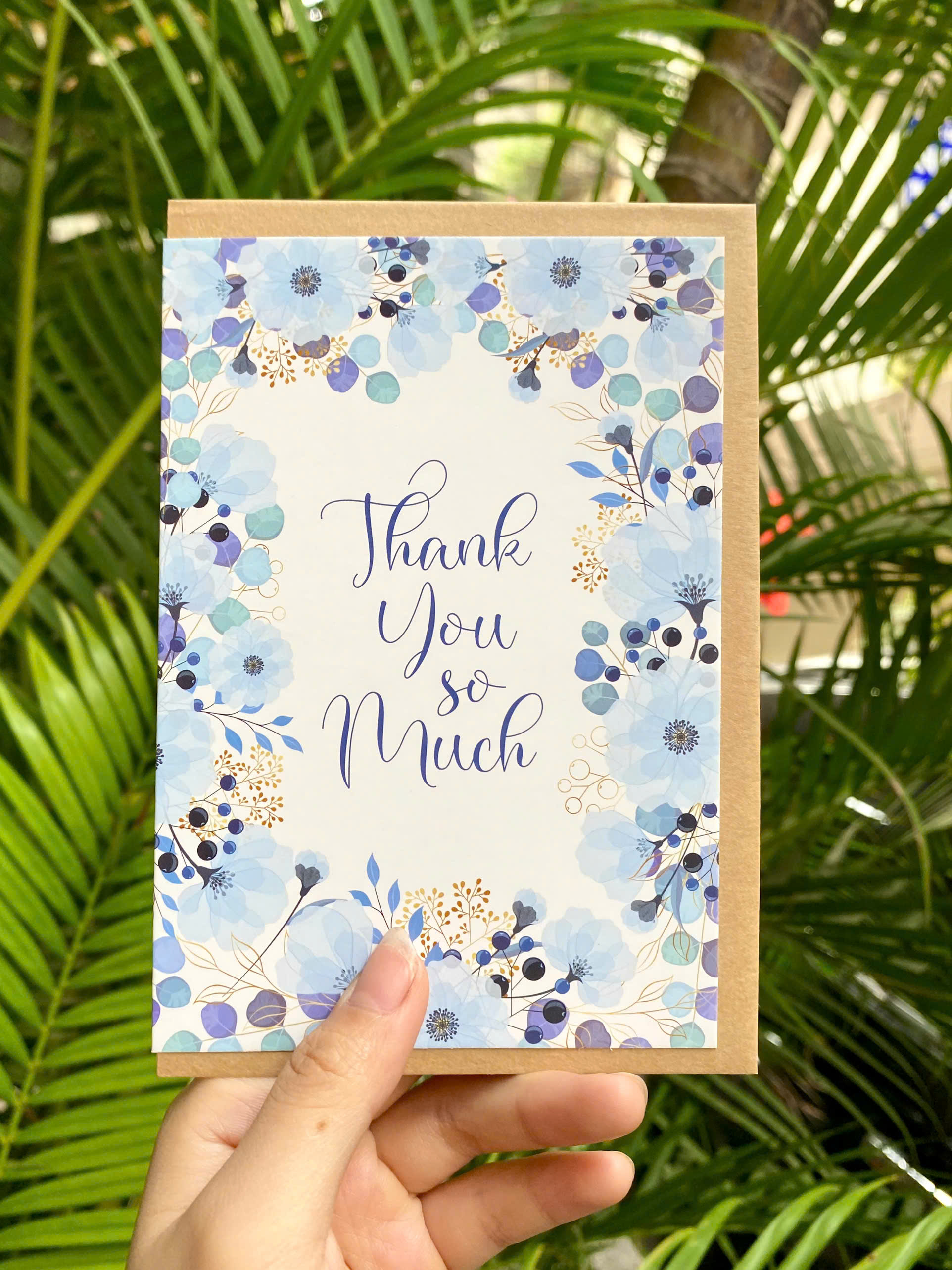 Thiệp cảm ơn giáo viên đơn giản nhẹ nhàng